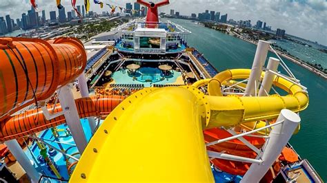 Slide Away into Fun: Carnival's Amazing Water Slide Collection
